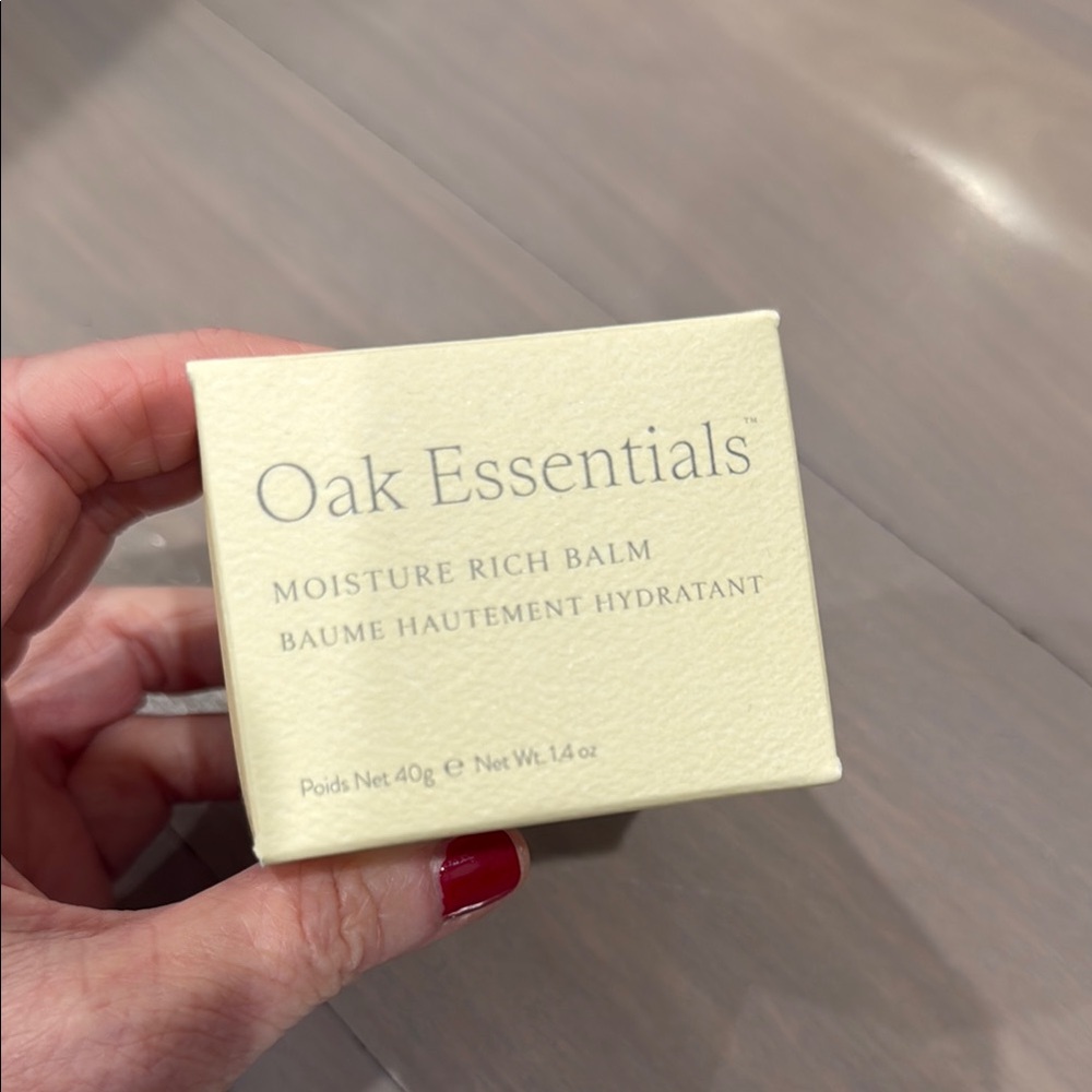 NWT! Oak Essentials Moisture Rich Balm
